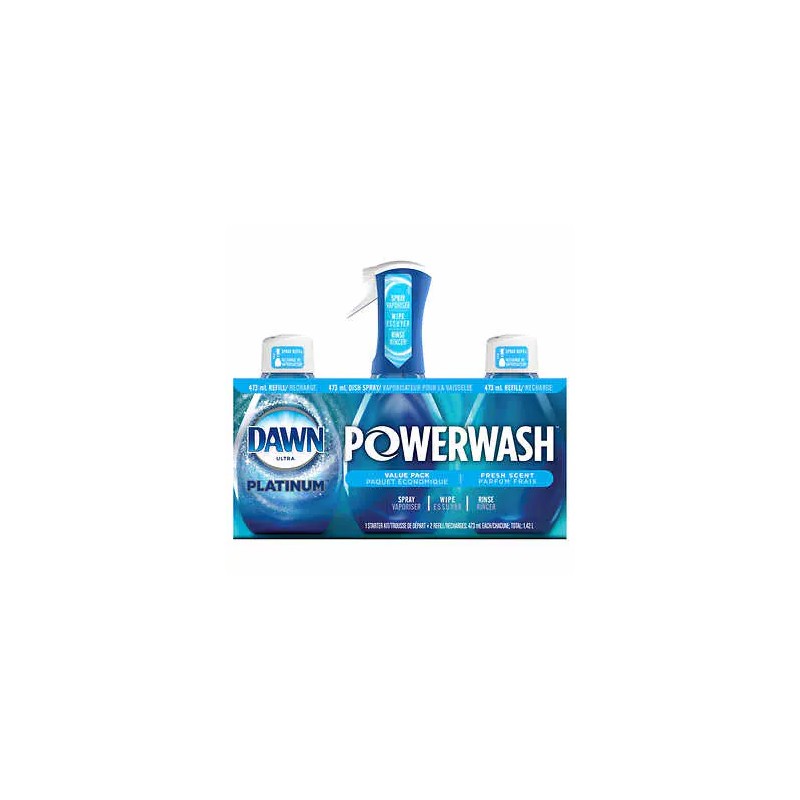 Dawn Platinum Powerwash Dish Spray with Refills