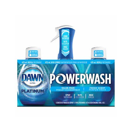 Dawn Platinum Powerwash Dish Spray with Refills